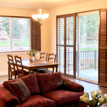 "Patio Door" Plantation Shutter applications