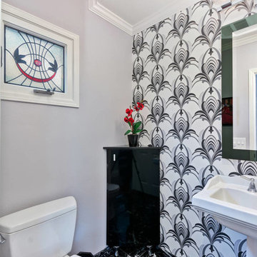 Art Deco Powder Room
