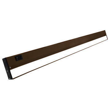 NUC-5 Series Selectable LED Under Cabinet Light, Oil Rubbed Bronze, 40