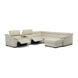 Emozione C072 U-Shaped Sectional by Natuzzi Editions - Sectional Sofas