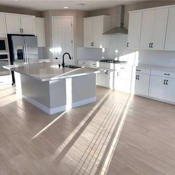 Elegant Kitchen Remodeling Project with Large Island