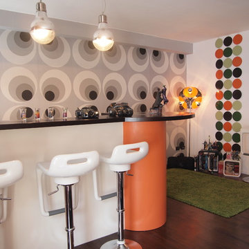 Interior design project: 70's and comics