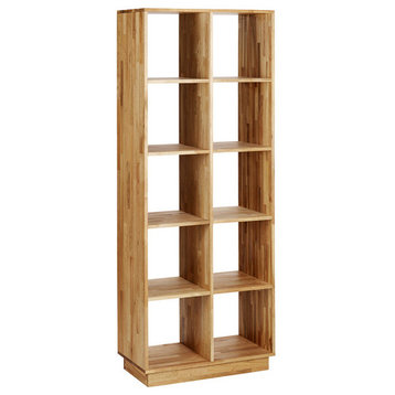 Mash Lax Solid Wood 2X5 Bookcase