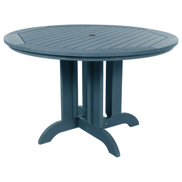 Round Dining Table, 48", Nantucket Blue