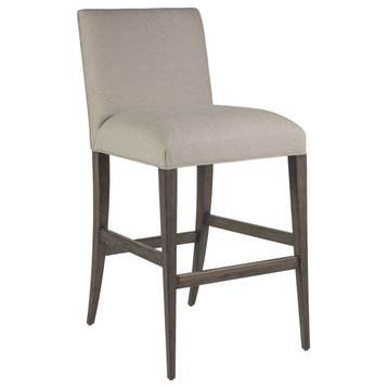 Madox Upholstered Low Back Barstool