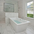 Jeffrey A. Reed for Fox Signature Homes - Transitional - Bathroom