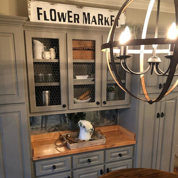 Built In Hutch Kitchen After