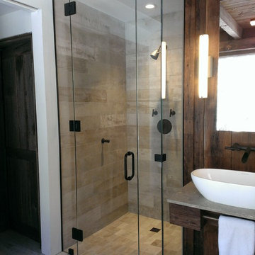 Glass Shower Enclosure (Door and Side Panel) 2