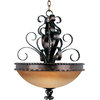 Aspen 3-Light Invert Bowl Pendant, Oil Rubbed Bronze