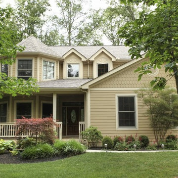 Owens Corning Designer Shingles, Sand Dune, Roof Replacement