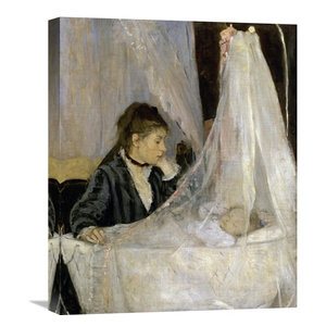 The Cradle (Le berceau)" Framed Canvas Giclee by Berthe Morisot ...