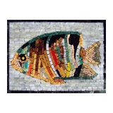 Mosaic Art, Searobin, 20"x28"