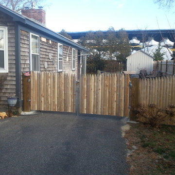 Stick Built Construction Fences