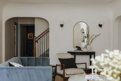 Inspiration for a living room remodel in Denver