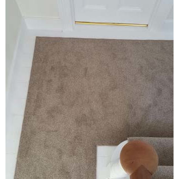 Grey Carpet Runner Installation by The Flooring Group