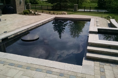 Inspiration for a backyard pool remodel in Cincinnati