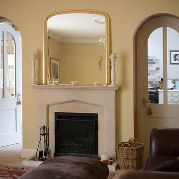 Curved Doors in Modern Country Home