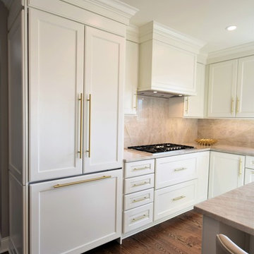 Sophisticated Off White Kitchen