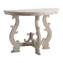EUROPEAN DEMILUNE CONSOLE - Side Tables And End Tables