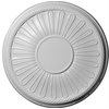 19 7/8"OD x 1 1/4"P Leandros Ceiling Medallion, Fits Canopies up to 6 3/8"