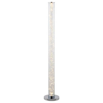 ORE International HBL2112 49 in. 12V Exposed Rope LED Minari Clear Column Floor