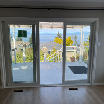 Modern sliding patio doors