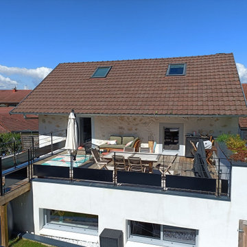 extension maison pierre