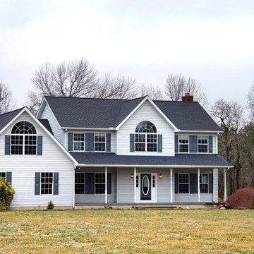 Residential roofing replacement