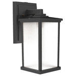 Craftmade Lighting - Craftmade Lighting Composite Lanterns - 15" One Light Outdoor Wall Lantern - Craftmade's Composite Lantern collection featuresComposite Lanterns 1 Textured Matte Black *UL: Suitable for wet locations Energy Star Qualified: n/a ADA Certified: n/a  *Number of Lights: Lamp: 1-*Wattage:60w A19 Medium Base bulb(s) *Bulb Included:No *Bulb Type:A19 Medium Base *Finish Type:Textured Matte Black