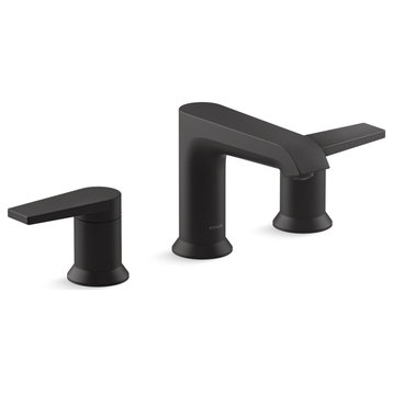 Kohler K-97093-4 Hint 1.2 GPM Widespread Bathroom Faucet - Matte Black