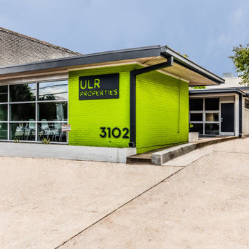 Contemporary Exterior Office Space Remodel