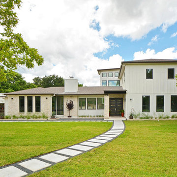 ATX Modern home - Reclaimed Ivory White Oak