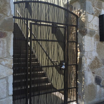 Custom Iron Walk Gates