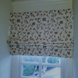 Flat and Hobbled Roman Shades - Products