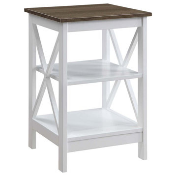 Oxford End Table With Shelves