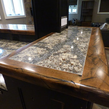Cambria Langdon Wet Bar & Hollinsbrook Kitchen