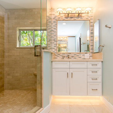 Serene His & Hers Master Bath