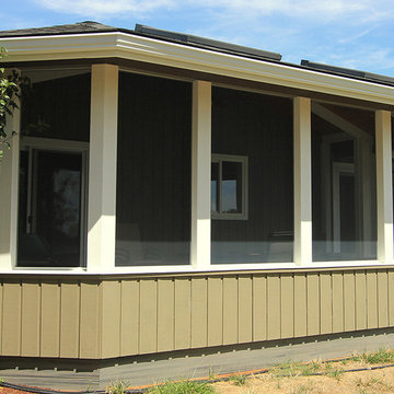 Covered Porch with TREX decking