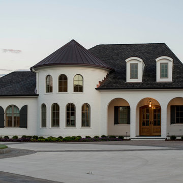 Triangle French Normandy Custom Home
