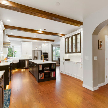 South Sheridan Way - Two-Tone Kitchen
