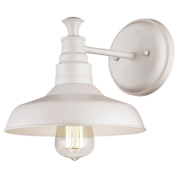 Design House 579649 Kimball 8" Tall Bathroom Sconce - Antique White