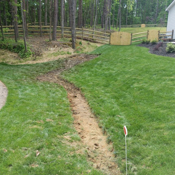 River Rock Drainage