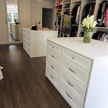 LAUREL HOLLOW RESTORATION: CUSTOM JACOBEAN/GREY BLEND AND BONA TRAFFIC HD SATIN