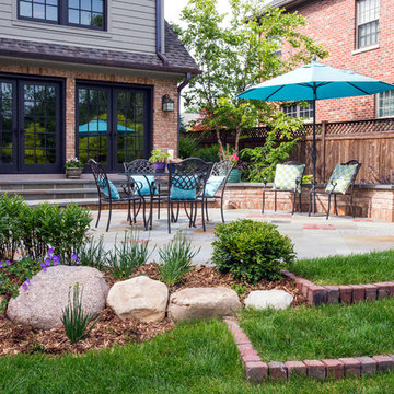 Modern New England Inspired Outdoor Living