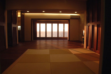 Modern home design in Osaka.