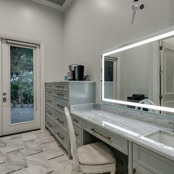Fully gated, soft contemporary residence
