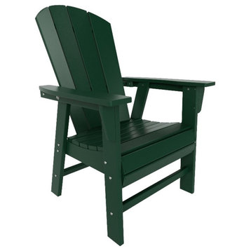 Paradise Adirondack Casual Patio Dining Chair