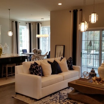 Custom Drapery Treatment Installations