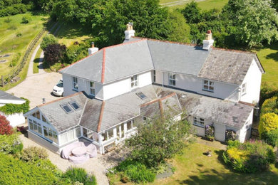 Design ideas for a house exterior in Devon.