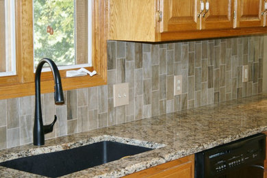 Kitchen - eclectic kitchen idea in Kansas City